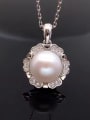 thumb Freshwater Pearl Flower Pendant 0