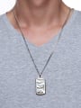 thumb Stainless Steel With Platinum Plated Simplistic Geometric Necklaces 1