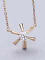 thumb 2018 Rose Gold Plated Flower Necklace 3