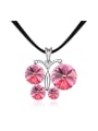 thumb Personalized Cubic austrian Crystals Butterfly Pendant Alloy Necklace 2