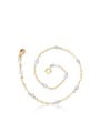 thumb Copper Alloy Multi-gold Plated Simple style Love Bell Anklet 0