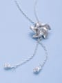 thumb S925 Silver Windmill Necklace 3