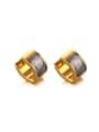 thumb Fashion Gold Plated Geometric Glue Clip Earrings 0
