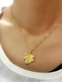 thumb Exquisite Women Leaf Shaped Necklace 1