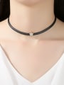 thumb Copper With 3A cubic zirconia Fashion Star Chokers 1