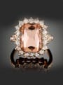 thumb Fashion Crystal Cubic Rhinestones Alloy Ring 0