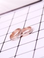thumb Two Colors Simple Lover Ring 1