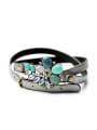 thumb Western Fashion Style Belt Luxurious Multilayer Bracelet 0