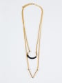 thumb All-match V Shaped Double Layer Necklace 0