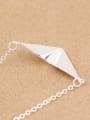 thumb Personalized Paper Plane Silver Necklace 2