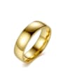 thumb Simple Smooth band ring 0