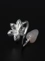thumb Color Crystal Lotus Opening Ring 0