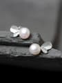 thumb Freshwater Pearls S925 Silver Stud Earrings 1