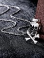 thumb Delicate Skull Shaped Titanium Steel Necklace 1