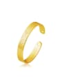thumb Copper Alloy 24K Gold Plated Ethnic style Opening Bangle 0