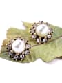 thumb Small Lovely Artificial Pearls stud Earring 1