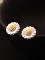 thumb Sunflower Double Color stud Earring 2