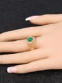 thumb Retro style Resin stone Gold Plated Alloy Ring 1