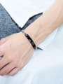 thumb Stainless Steel With Platinum Plated Simplistic Geometric Bracelets 2