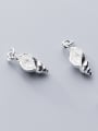 thumb 925 Sterling Silver With Silver Plated Cute conch Charms 0