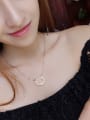 thumb 2017 New Lock Plates Rose Gold Necklace 1