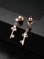 thumb Copper With 3A cubic zirconia Fashion Locket Drop Earrings 1