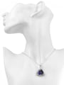 thumb Fashion Triangle Stone Women Necklace 1