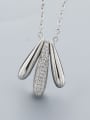 thumb S925 Silver Paw Necklace 2