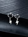 thumb 316L Surgical Steel With Platinum Plated Personality Irregular Stud Earrings 2