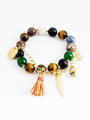 thumb Women High-grade Natural Stone Tassel Bracelet 0