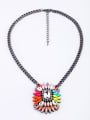 thumb Fashion Artificial Stones Rectangle Shaped Alloy Necklace 3