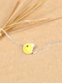 thumb Simple Yellow Chick Opening Bracelet 3