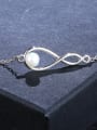thumb Charming Number Eight Shaped Artificial Pearl Bracelet 1