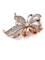 thumb Rose Gold Plated Crystal Brooch 5