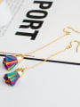 thumb Women Creative Handmade Colorful Tassel Earrings 1