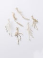 thumb Alloy With Imitation Gold Plated Delicate Irregular Drop Earrings 1