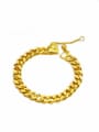 thumb Women Exquisite Geometric Shaped 24K Gold Plated Bracelet 0
