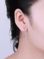 thumb Personality U-shaped Zircon Stud Earrings 1