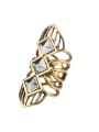 thumb Personalized Double Color Plated Alloy Ring 0