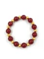 thumb Women Elegant Red Carnelian Stone Bracelet 0