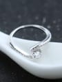 thumb Fashion Arrow and Heart Zircon Wedding Ring 1