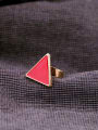 thumb Enamel Triangle Women Adjustable Ring 1