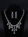 thumb Luxury Two Pieces Jewelry Women Wedding Accessories 0