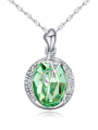 thumb Fashion austrian Crystals-accented Pendant Alloy Necklace 1