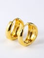 thumb Retro style Gold Plated Clip Earings 2