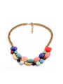 thumb Fresh Lovely Color Stones Lady Necklace 0