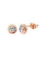 thumb Simple temperament single drill Earring 0