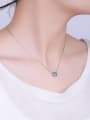 thumb Green Heart Necklace 1
