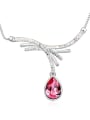 thumb Fashion Water Drop austrian Crystals Alloy Necklace 1