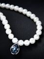 thumb Water Drop Shaped pearls Necklace 3